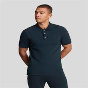 Tonal Eagle Polo Shirt - Dark Navy - S