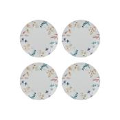 Price &amp; Kensington Meadow Set Of 4 Cake Plates
