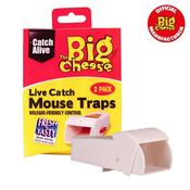 The Big Cheese Live Catch Mouse Trap 2Pk image