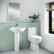 Ivo 4 Piece Set - Basin, Pedestal, Pan &amp; Cistern image