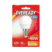Eveready E14 Led Golf Warm White 470 Lumens 40W