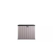 Toomax Heavy Duty Outdoor Storage Shed Taupe Grey 842L