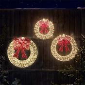 2000 Led Galaxy Wreath - Warm White 60Cm, Lv image