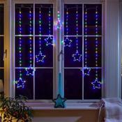 Three Kings Star Curtain Lights Plug-In Led Multi-Coloured image