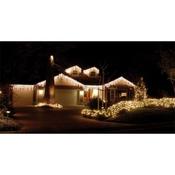 Snowing Icicle Lights 960 White - 4 Way image