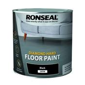 Ronseal Diamond Hard Floor Paint 2.5L Black image