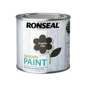 Ronseal Garden Paint 250Ml English Oak image