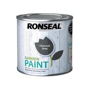 Ronseal Garden Paint 250Ml Charcoal Grey image