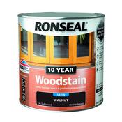 Ronseal 10 Year Woodstain 750Ml Walnut