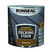 Ronseal Ultimate Protection Decking Paint 2.5L Medium Oak image