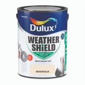 Dulux Weathershield Smooth Masonry Paint 5L - Magnolia image