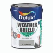 Dulux Weathershield Smooth Masonry Paint 5L - Goosewing image