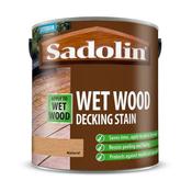 Sadolin Wet Wood Decking Stain | Natural - 2.5L image