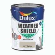 Dulux Weathershield Smooth Masonry Paint 5L - Soft Avoca image