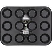 I-Bake Non-Stick 12 Cup Bunsheet