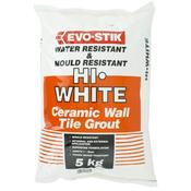 Evo Stik Hi.White Ceramic Wall Tile Grout 10Kg