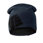 Snickers 9015 Reversible Navy Beanie Warm Logo Design