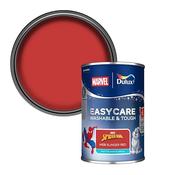 Dulux Easycare Disney Marvel Spider-Man Web Slinger Red Matt Wall &amp; Ceiling Paint, 1.25L image