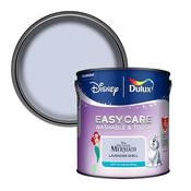 Dulux Easycare Disney Ariel Lavender Shell Matt Wall &amp; Ceiling Paint, 2.5L image