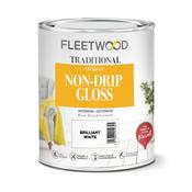 Fleetwood Non-Drip Gloss 2.5L Brilliant White