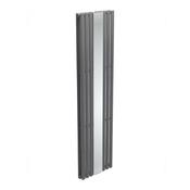 Sonas Amura Elliptical Tube Mirror Radiator Double Panel 1800X500 - Anthracite