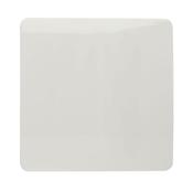 Trendi Single Socket Blanking Plate White