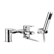 Rt Large Series P Bath Shower Mixer Chrome
