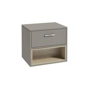 Sonas Malmo 60Cm Countertop Basin Khaki Matt - Chrome Handle