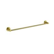 Rt Large Erla Brushed Brass Towel Bar 600Mm image