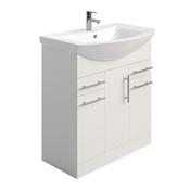 Sonas Belmont 75Cm Vanity Unit - Gloss White