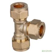 Easi Plumb 1/2" Brass Equal Tee image