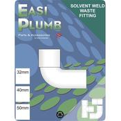 Easi Plumb 32Mm White Waste M X F Knuckle Elbow