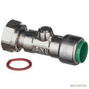 Easi Plumb 1/2" Pushtite Straight Pattern Service Valve image