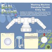 Easi Plumb Washing Machine Standpipe Double Entry Tee