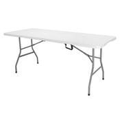Garden Collection Folding White Table 6 Foot