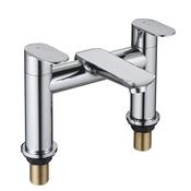 Rt Large Slight Bath Filler Chrome