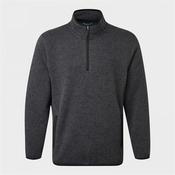 Fort Quarter Zip Easton Pullover Grey