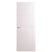 Bg Home Alton Ladder Design Smooth Primed Fd30 Fire Door