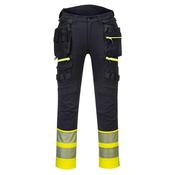 Portwest Dx445 - Dx4 Hi-Vis Class 1 Holster Pocket Trouser Black