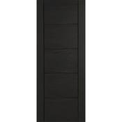 Denver Black Oak Veneer Ladder Door - 78 X 24 image