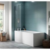 Sonas P Shape 12 Jet Whirlpool Bath Lh 1700X900