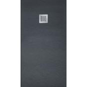 Sonas Slate Large Rectangle Shower Tray Black 1700X700