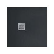 Sonas Slate Rectangle Shower Tray Black 900X800