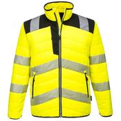 Portwest Hi-Vis Baffle Jacket Yellow Medium