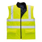 Portwest Hi-Vis Body Warmer Yellow Small image
