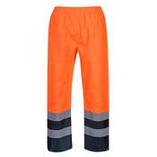 Portwest Hi-Vis Two-Tone Traffic Trousers Orange &amp; Navy