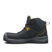 Snickers Essence Mid Safety Boot Leather Reinforced Black Uk 3
