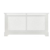 Bg Home Tema Georgian White Radiator Cover Large