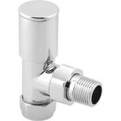 Sonas Round Angled Radiator Valves Set image