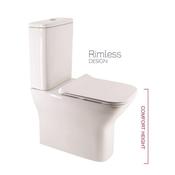 Sonas Sophia Comfort Height Fully Shrouded Wc - Slim Soft Clsoe Seat
